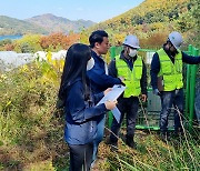 산림청, 땅밀림 등 ‘괴산 지진’ 2차 피해 현장 조사