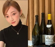 서하얀, ♥임창정과 행복한 저녁 "샴페인과 화이트 와인 맛있게"