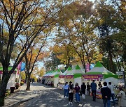 화순군, 국화향연 축제서 농특산물 부스 운영