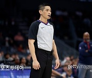 황인태 심판, 한국인 최초 NBA 정규리그 심판 데뷔