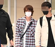 BTS 진 '공항 빛내는 존재감'[엑's HD포토]