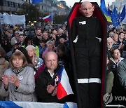 APTOPIX Czech Republic Protest