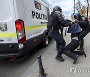 MOLDOVA PROTEST