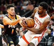 Rockets Suns Basketball