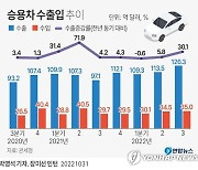 [그래픽] 승용차 수출입 추이