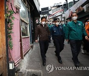 한덕수 총리, 이태원 압사 사고현장 방문