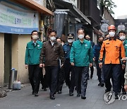 한덕수 총리, 이태원 압사 사고현장 방문