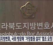 전북지방변회, 국회 방문해 '가정법원 설치' 협조 요청