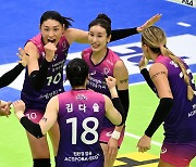 [포토] 주먹불끈 김연경, 투지 불태우며