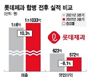 롯데제과·푸드 합병 후 첫 실적...이익 8% 감소, 내년 기대