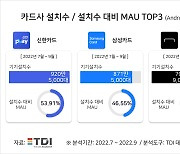 3분기 카드 사용 전년 동기比 15% 늘었는데…앱 사용자는 빅3 중 신한카드만 증가