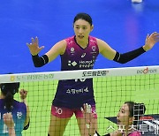 [ST포토] 김연경 '침착하고~'