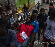 APTOPIX Haiti Protest