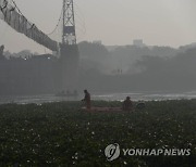 APTOPIX India Bridge