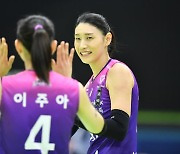 활짝 웃는 김연경