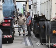 BRAZIL ELECTIONS TRUCK DRIVERS PROTEST