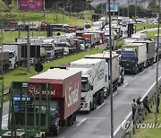 BRAZIL ELECTIONS TRUCK DRIVERS PROTEST