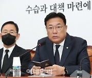 [포토]국민의힘 비대위, '모두발언하는 정진석'