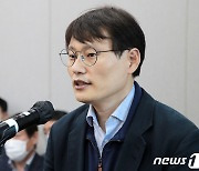 [국감] 국감 참고인 출석한 박대성 장애인거주시설 이용자 부모회 고문