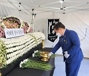 김병내 광주 남구청장 ‘이태원 참사 분향소’ 참배