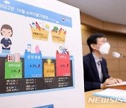 전기·가스요금 인상에…10월 물가 5.7%↑, 석 달만에 상승폭 커져