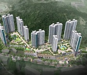 명장공원 일대에 1600세대 아파트 들어선다