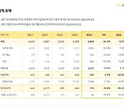 카카오게임즈, 3분기 매출 3069억. 전년 대비 34% 하락. 신작으로 반등노린다