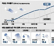 "삼겹살은 언감생심, 김밥도 부담되네"… 외식물가 9% 고공행진