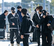 더보이즈 케빈-주연-제이콥,'고요한 출국' [사진]