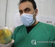 SYRIA PHOTO SET DISEASES CHOLERA OUTBREAK