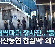 새벽마다 장사진.. '품절대란 익산농협 찹쌀떡' 왜?