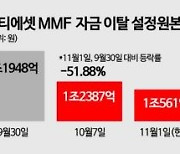 멀티에셋 MMF 1兆 '유출'