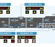 연속 전광판으로 도로 앞 상황 알린다···‘교통류 스마트 제어서비스’ 시범사업 착수