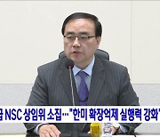 긴급 NSC 상임위 소집···"한미 확장억제 실행력 강화"