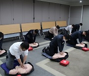 쌍용건설, 직원 대상 심폐소생술(CPR) 교육 실시