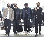 [MD포토] 에이티즈 '미국으로 월드 투어 출국'