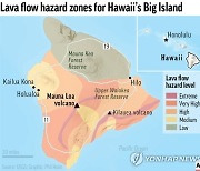 Hawaii Volcano-Lava Hazard Zones