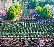 北 군수공업 부분 농기계 생산으로 "탈곡 1.5배 실적"