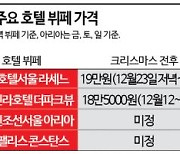 "비싸도 연말엔 호텔 뷔페"…'4인 가족 76만원', 예약전쟁 시작