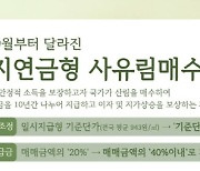 "규제로 묶인 산림 팔아 10년 간 연금으로 받으세요"