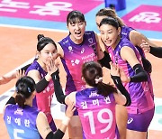 '옐레나·김연경 36점 합작' 흥국생명, 기업은행 3-0 완파…2위 도약