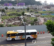 광주 학동4구역 철거공사 재개…붕괴 참사 1년5개월만에 시작