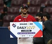 SSG 라가레스, 한국시리즈 3차전 MVP