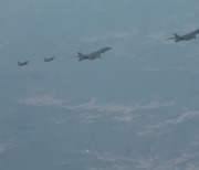 미국 전략폭격기 'B-1B', 한반도 전격 전개‥'비질런트 스톰' 종료