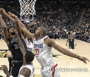 Clippers Spurs Basketball