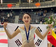 피겨 김예림, 그랑프리 은메달…김연아 이후 최고 성적