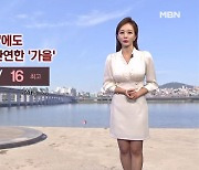 [뉴스센터 날씨]절기 '입동' 무색한 막바지 가을 …큰 일교차 주의