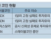 폭락장에 스테이블코인 담보 비상 … 코인 또 경보음