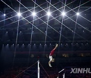 (SP)BRITAIN-LIVERPOOL-ARTISTIC GYMNASTICS-WORLD CHAMPIONSHIPS-WOMEN'S UNEVEN BARS FINAL