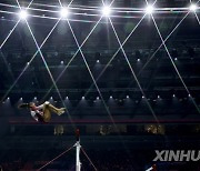 (SP)BRITAIN-LIVERPOOL-ARTISTIC GYMNASTICS-WORLD CHAMPIONSHIPS-WOMEN'S UNEVEN BARS FINAL